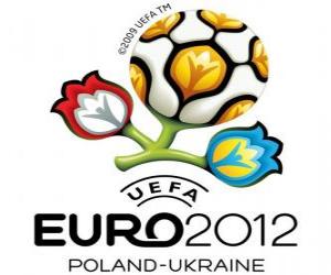 пазл Логотип УЕФА ЕВРО 2012 Польша - Украина